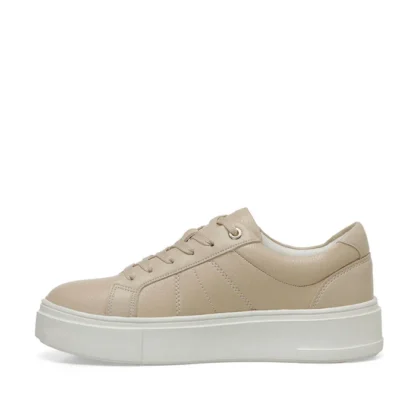 KENDENA 4FX Krem Kadın Sneaker - Görsel 2